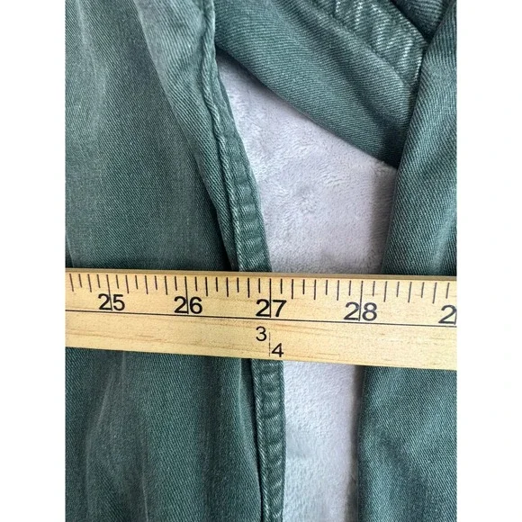 Vintage L.L.Bean XL Tall Mens Flannel Lined Canvas Work Shirt Jacket Plaid‎